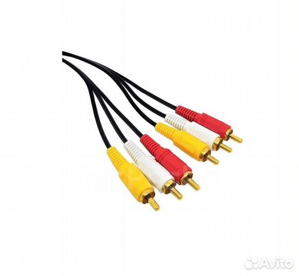 Шнур 3RCA - 3RCA Gold 3.0 метра