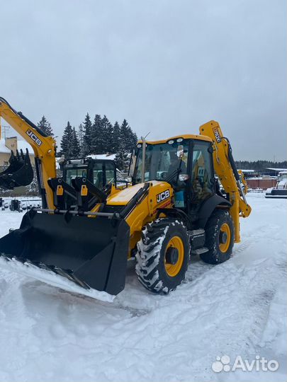 Аренда экскаватора погрузчика jcb 3cx super