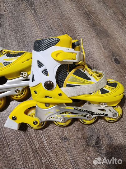 Роликовые коньки детские раздвижные 26-33