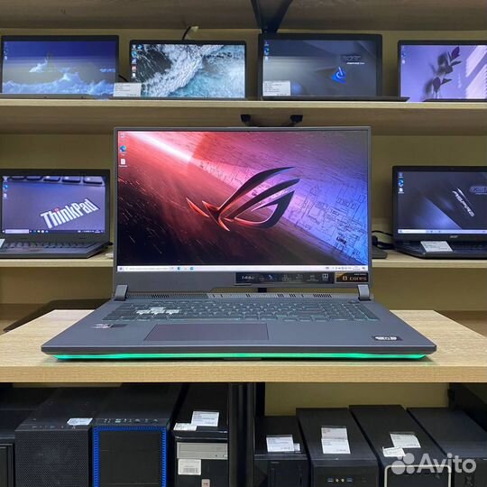 Игровой ноутбук Asus ROG G17 Ryzen 7, RTX3060