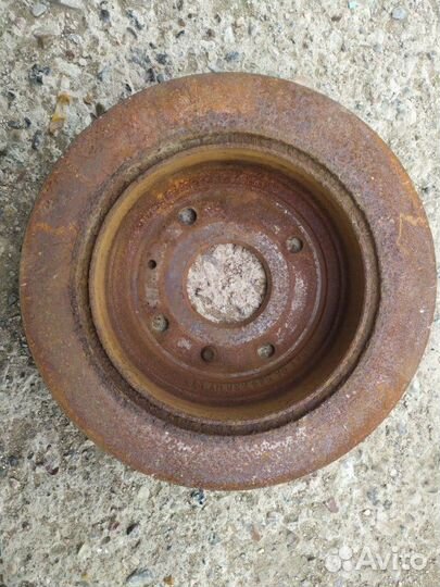 Диск тормозной задний Chevrolet Lacetti J200 F14D3