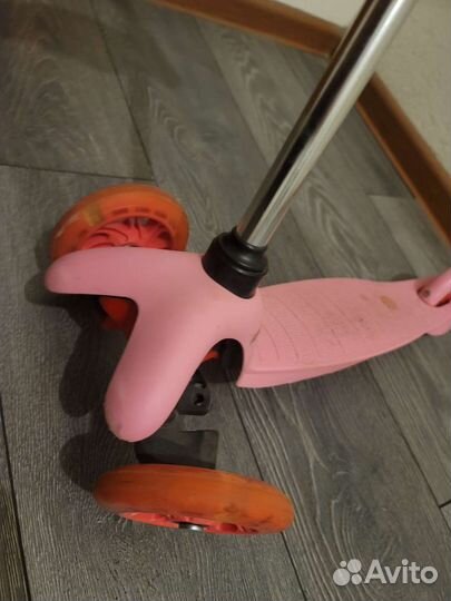 Самокат детский трехколесный бу