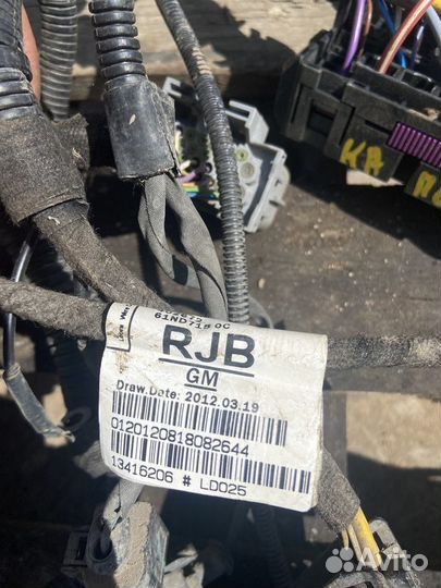 Проводка подкапотная Opel Astra J