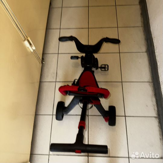 Трехколесный велосипед складной