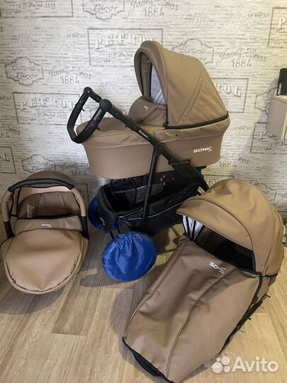 Коляска 3 в 1 Sonic plus