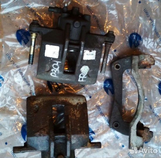 Передние суппорта на Королла е 120