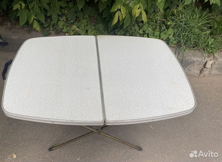Советский туристический раскладной стол