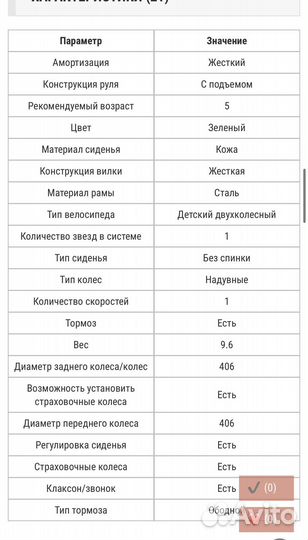 Велосипед capella