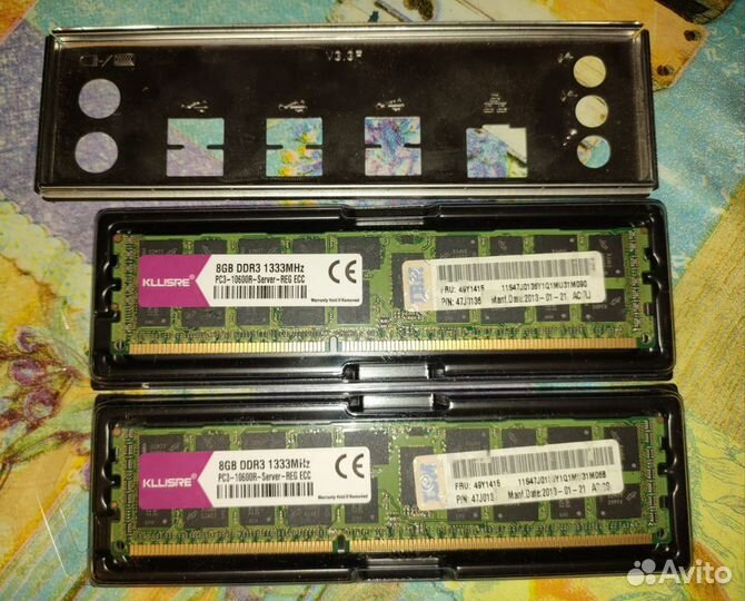 X79 комплект 16gb ddr3 e5 2630v2 lga 2011 сокет