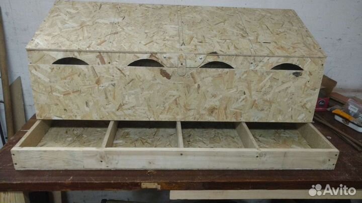 Гнездо для кур и от расклева