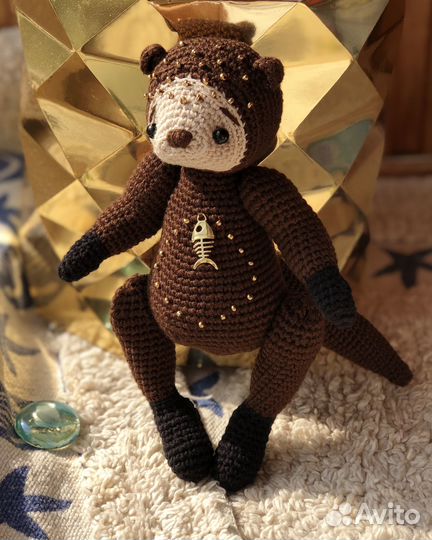 Мягкая игрушка выдра