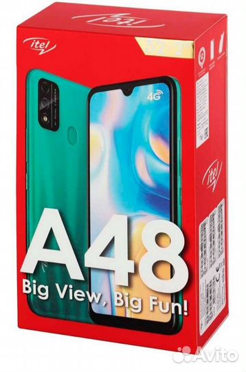 Телефон itel a 48 новый