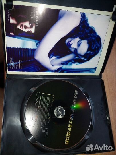 Norah Jones. Live in New Orleans.DVD диск.Лицензия