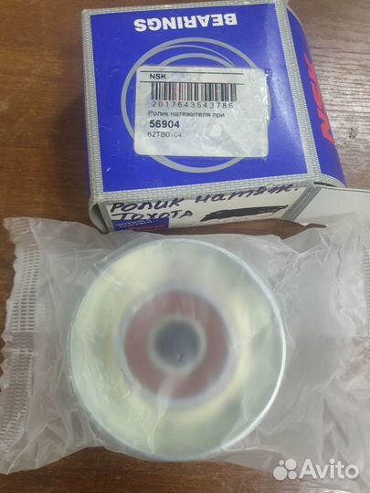 Ролик промежуточный ремня грм toyota camry