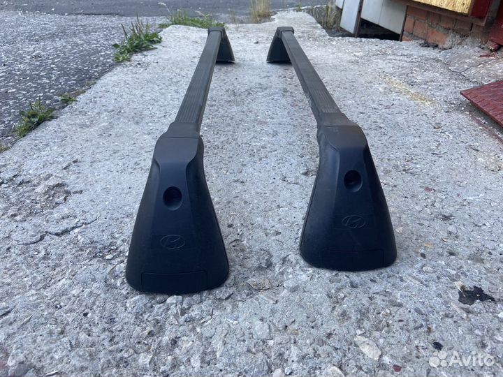 Багажник поперечины на крышу hyundai и MontBlanc