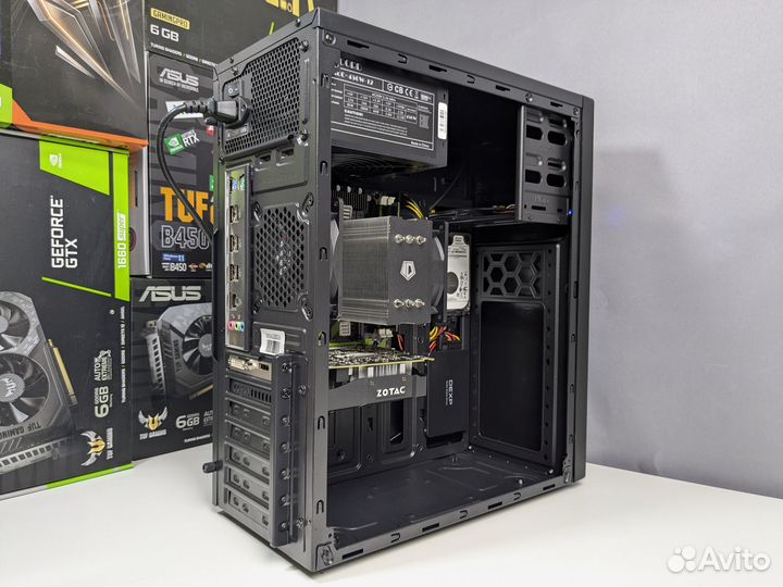 Игровой пк Intel 8 ядер + GTX1050 2GB + 32GB