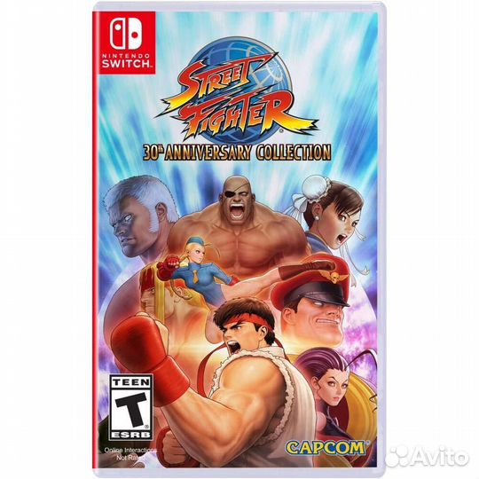 Street Fighter 30th Anniversary Collection Nintendo Switch, английская версия