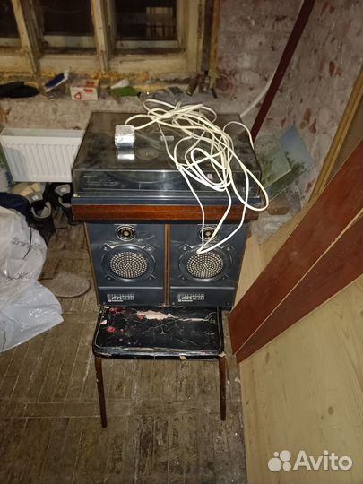 Электрофон радиотехника 301м и S30-A Пластинки