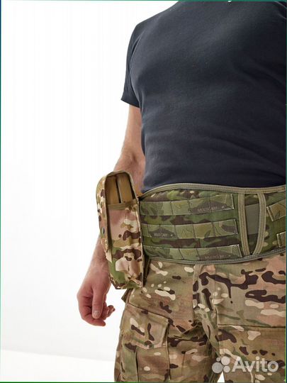 Одиночный закрытый подсумок на 2 магазина