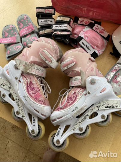 Ролики раздвижные 30-33