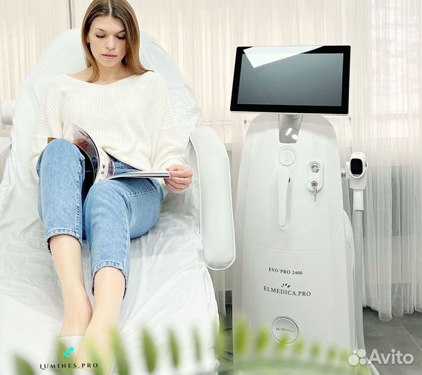 Аппарат для эпиляции Lumines. Макс Ван 1200вт