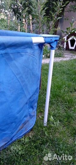 Каркасный бассейн прямоугольный бу