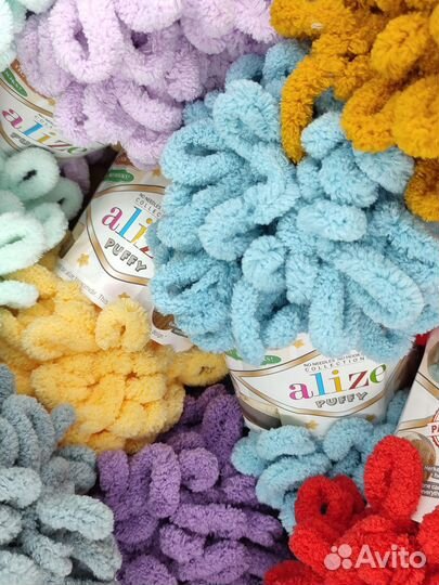 Пряжа для вязания Alize Puffy (Распродажа)