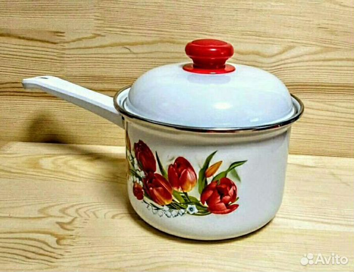 Ковш 1,5 литра с крышкой