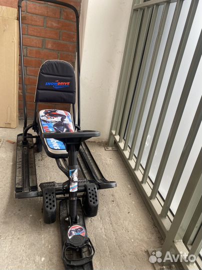 Снегокат с колесами