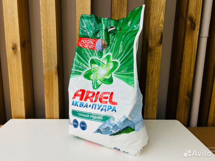 Стиральный порошок Ариэль горный родник по 3кг