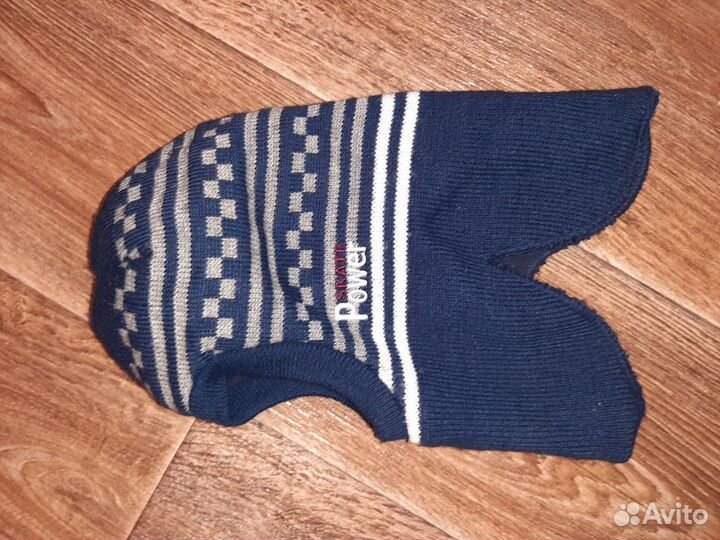 Шапка шлем зимний