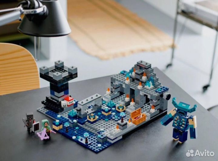 Minecraft Битва в глубинной тьме Аналог Lego