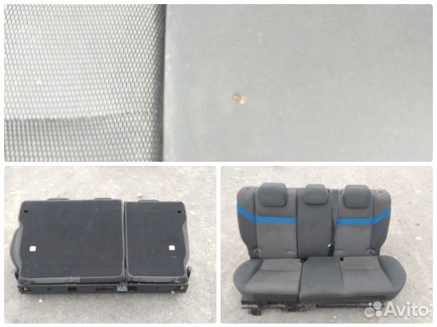 Задний ряд сидений Ford Kuga 1