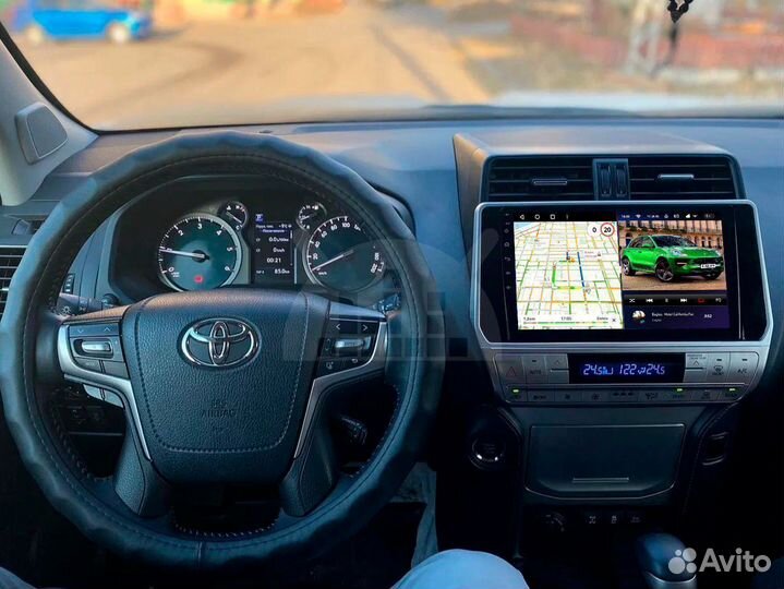 Магнитола android 3.32 Toyota Land Cruiser 17-20