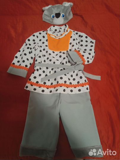 Новогодний костюм Мышонка 98-128