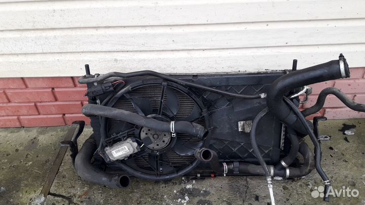 Радиатор, кассета Ford Focus 2, дизель