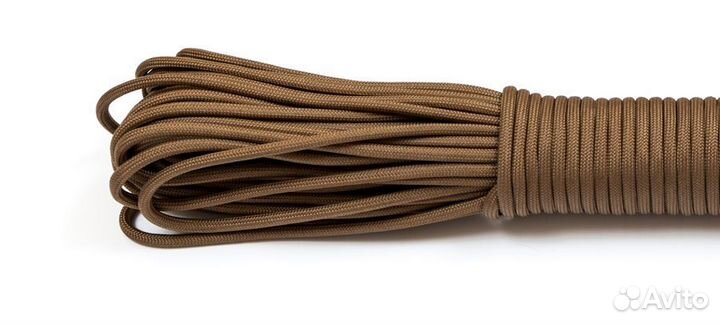 Paracord 550 coyote brown #012 30 метров