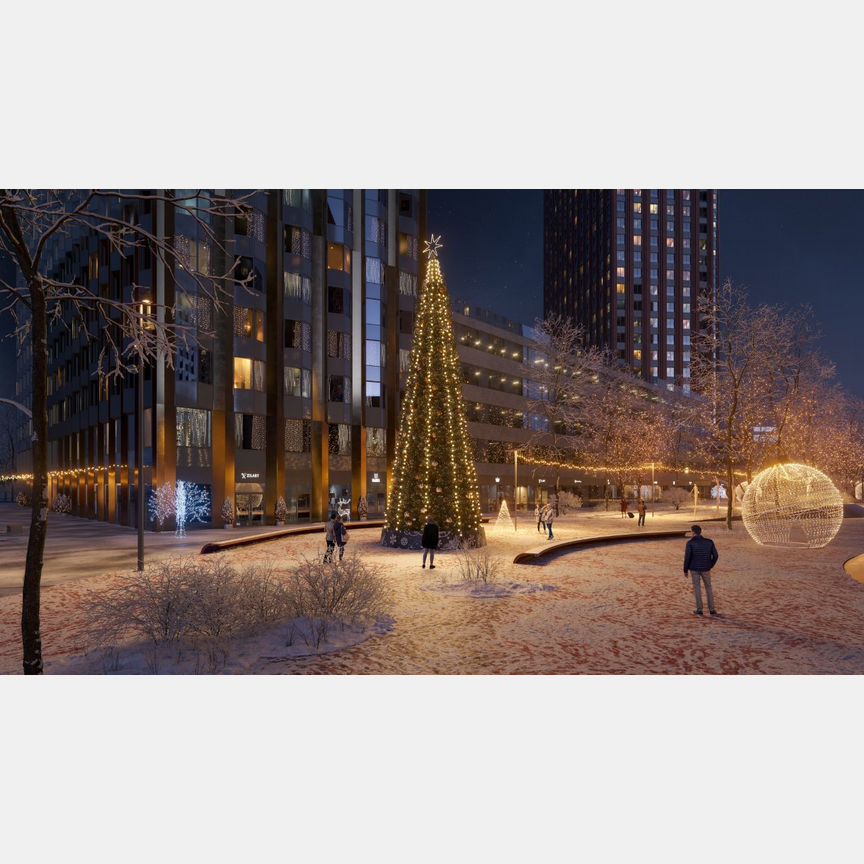 1-к. квартира, 45,7 м², 21/28 эт.