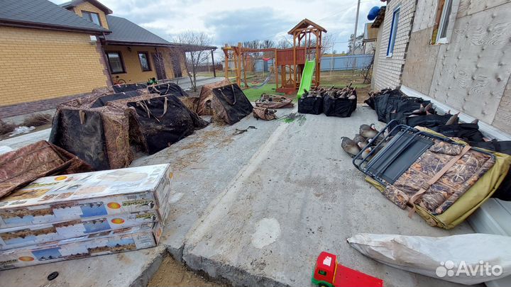 Чучела белолобых гусей Avian X