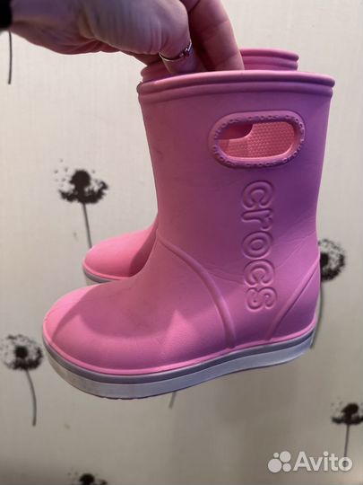 Резиновые сапоги crocs c10