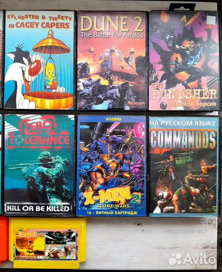 Игры Сега (Sega) и Денди (Dendy)