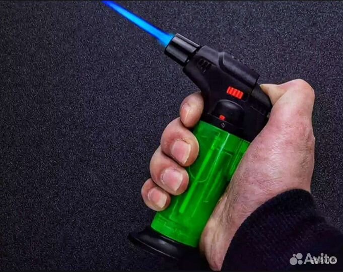 Зажигалка турбо автоген перезаряжаемая новая