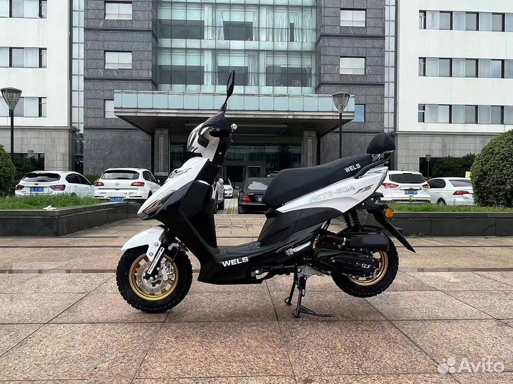 Скутер wels NEW choke 50(80) CC