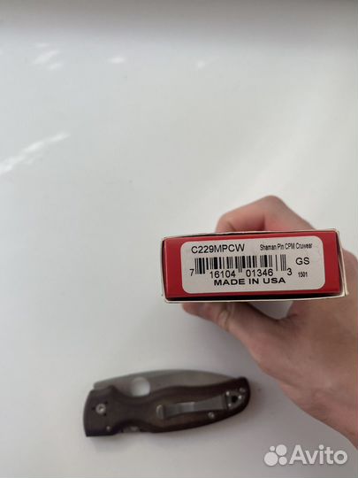 Нож складной spyderco shaman