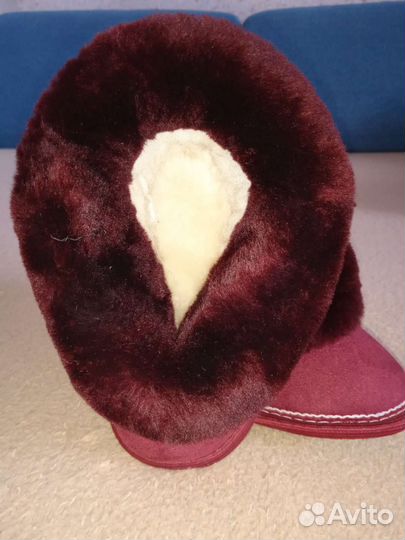 Чуни детские из овчины