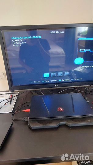 Sony playstation 2 PS2 slim прошитая