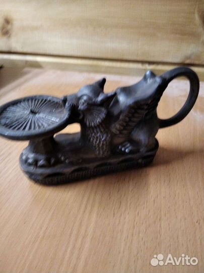 Дракон подсвечник