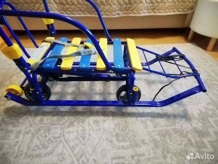 Санки универсальные с колесами