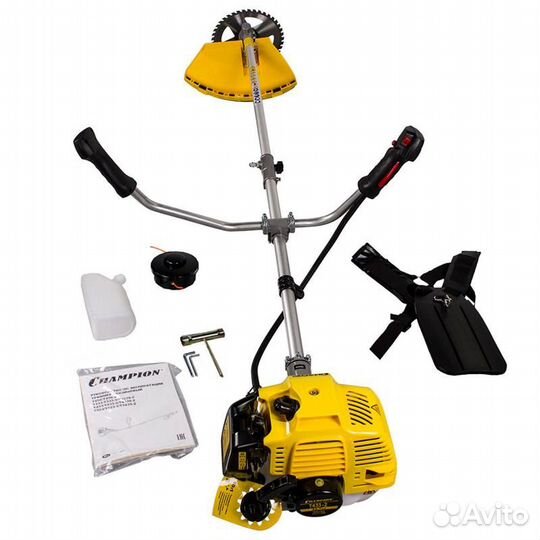 Бензиновый триммер для стрижки газона Champion T43