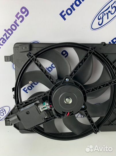 Диффузор с вентилятором Ford Focus 2 CB4 1.6